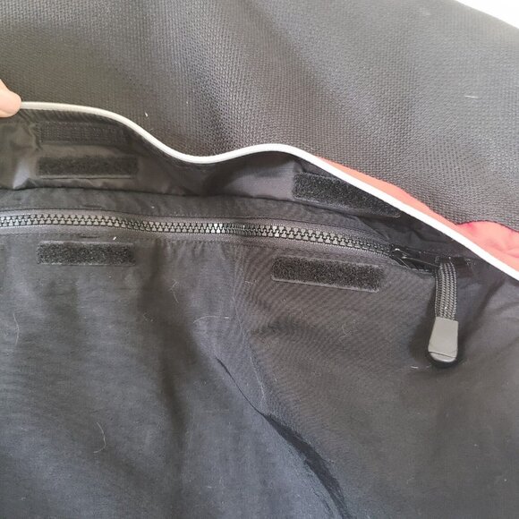 First Gear First Gear Hypertext Mens Padded Motorcycle Jacket XL Black Red USA - Picture 8 of 13